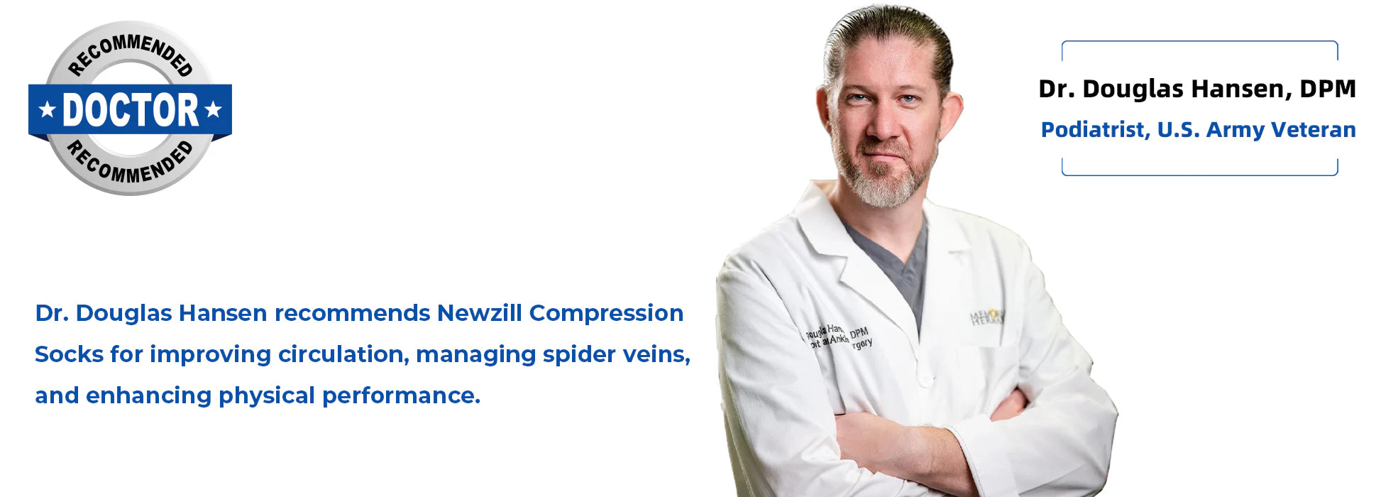 Highly Recommended by Dr. Douglas Hansen: Newzill Fashionable & Healthy Compression Socks, a Must-Have