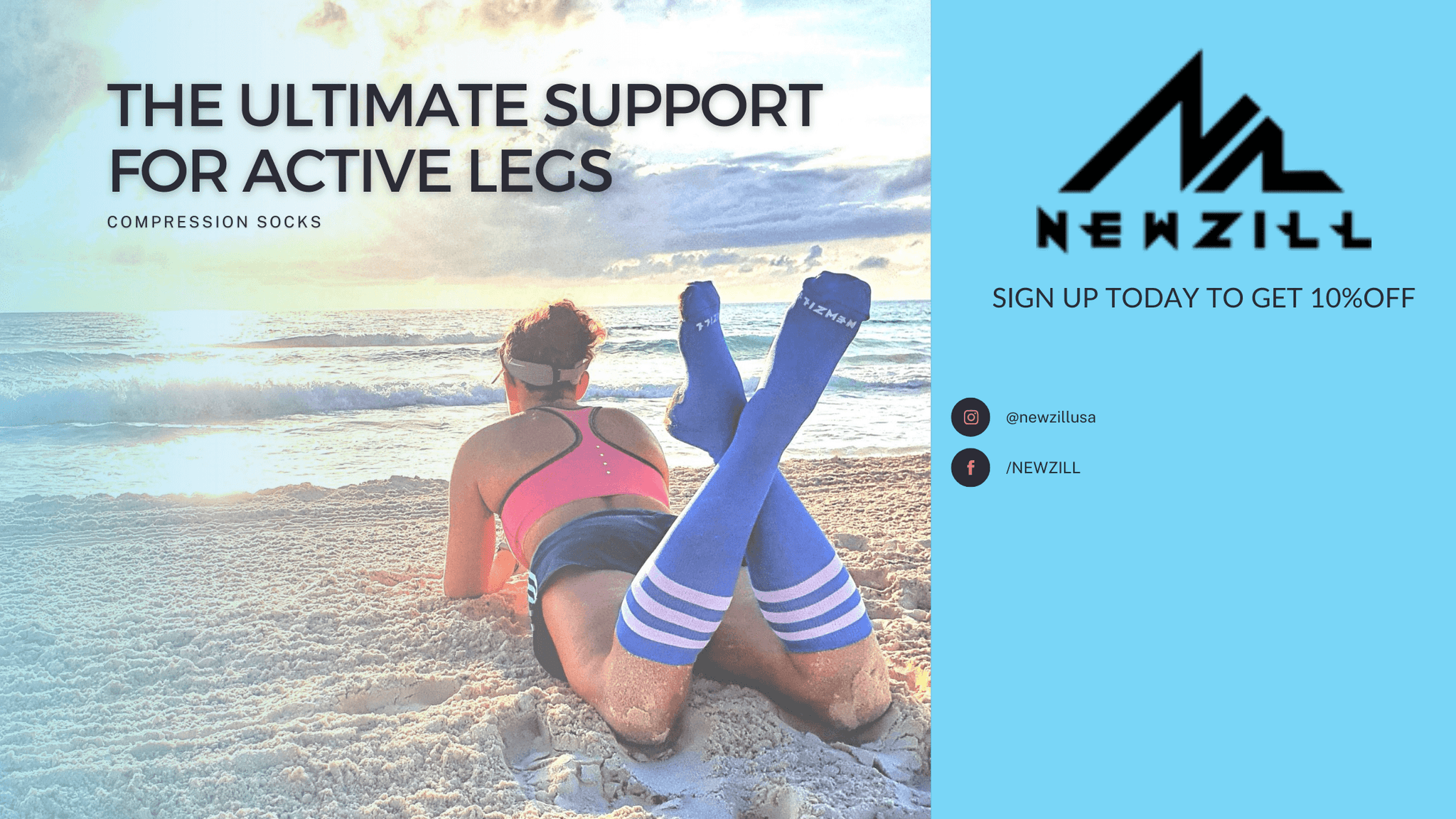 Newzill Compression Socks: The Ultimate Support for Active Legs - NEWZILL