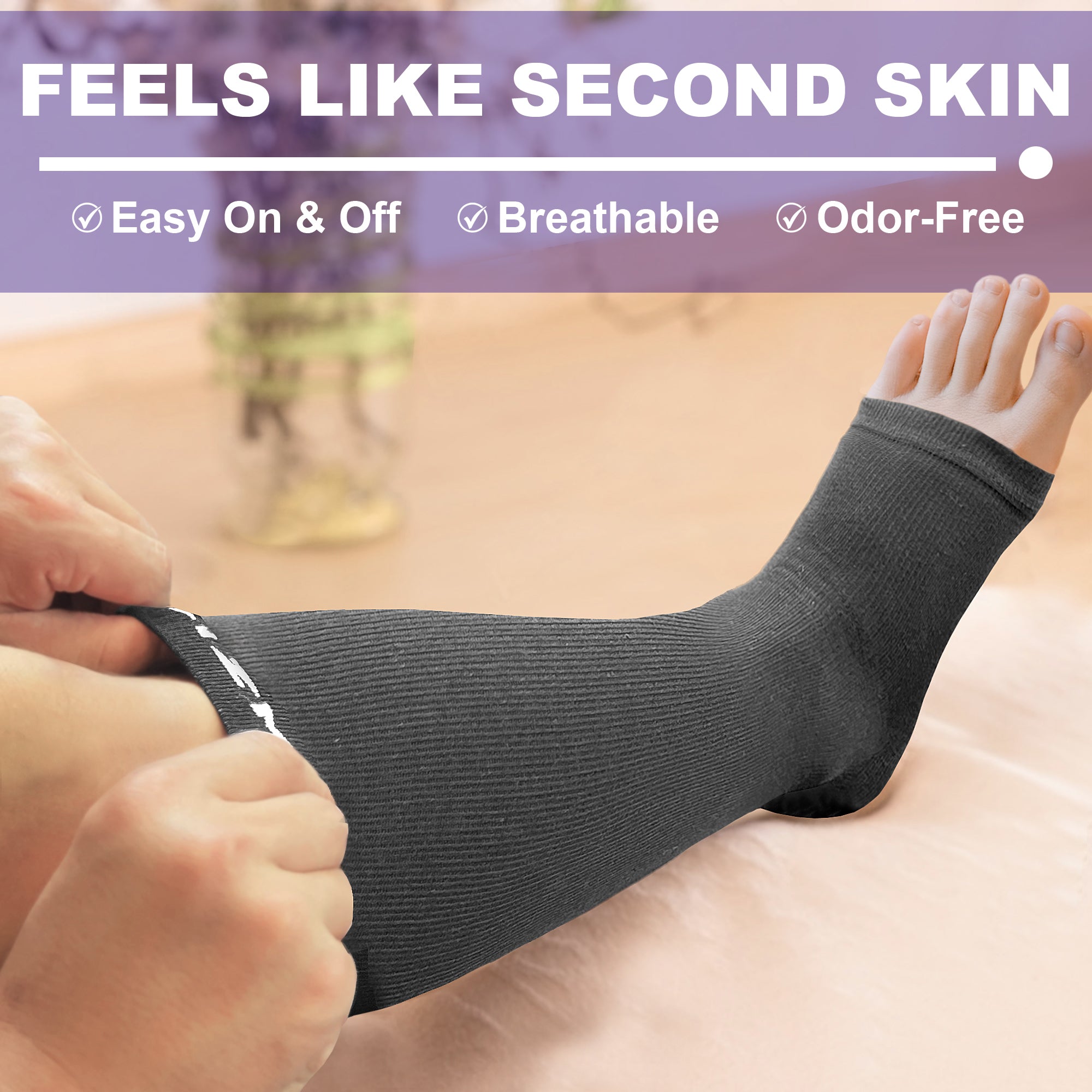 Women's Open-Toe Compression