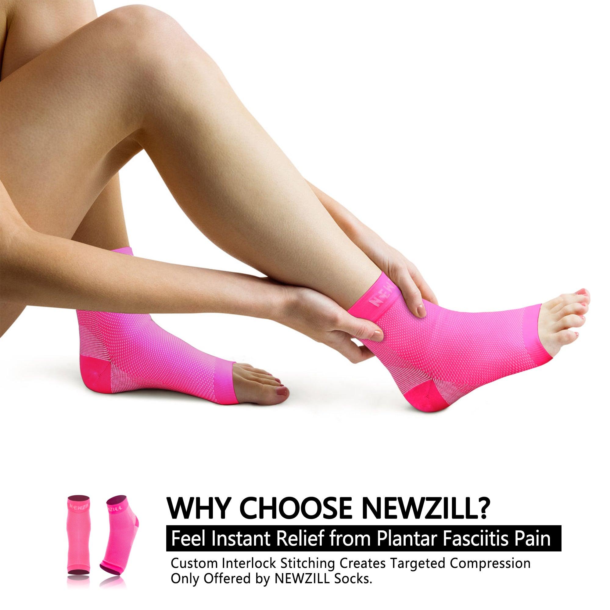 NV-X Sport Leg Sleeves 15-20MMHG Compression Enhanced  Performance and Protection, Acid Pink, Small : Health & Household
